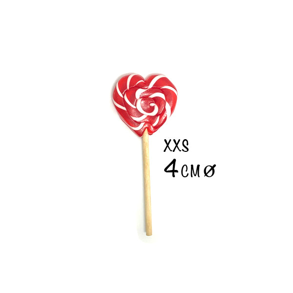 Love Heart Swirl Lollipop