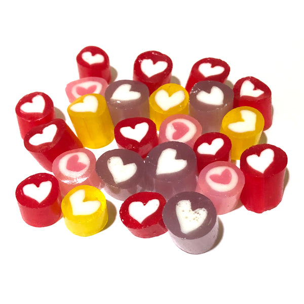 Love Heart Rock Candy